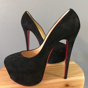 Victoria 160 suede christian louboutin